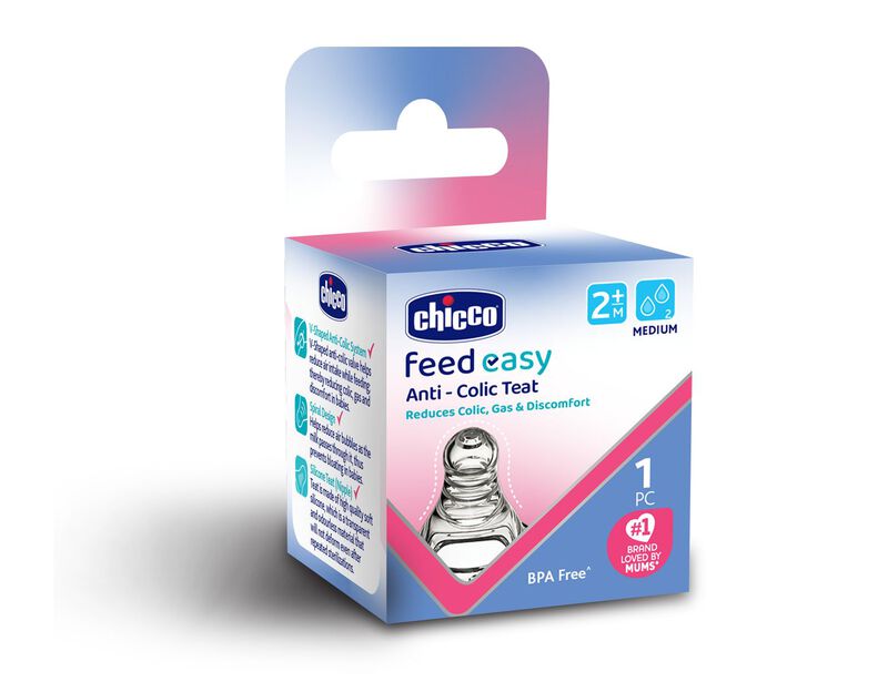 Feed Easy Teat (2m+, Medium) (2 Pcs) image number null